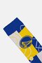 x NBA Men Allover Print High Socks, Multicolor - 3