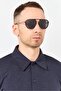Men CR 80030 Aviator Sunglasses, Black - 2