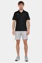 Men Sportswear Fit Short Sleeve Football Polo, Black - 2