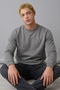 Gray Oversize Cotton Men's Sweatshirt - 3