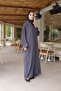 Dubai Silk Hand Embroidered Abaya - 5