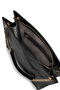 Women's Genuine Leather Black Handbag - 5