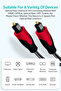 Tv, Soundbar, and Amplifier, Ps5, Xbox Compatible Square Port Optical Audio Cable 1 Meter