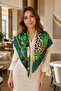 Leopard Pattern 90 cm Scarf Foulard Bandana - 2
