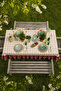 Plaid Patterned Blue Polka Dot Ruffled Tablecloth – Country Style Decorative Garden Kitchen and Balcony Tablecloth - 4