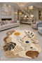 Sdt Traditional Patterned Modern Woven Base Decorative Carpet Sdtamor5179 - 2