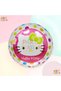 Hello Kitty Themed 4-Year-Old Balloon Set - 15 Piece Birthday Set Pink Number & Character Foil Balloon Garland - 5