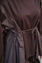Women's Parachute Detail Waist Tie Set Brown - 5