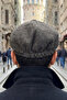 Traditional British Texture Winter Men's Cashmere Beanie Hat - 3