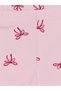 Vizyon New Season Pink Bow Printed Girls' Tights - 3