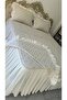 Quilted Fabric Pique Set, Piled Zippered Removable Pad Set, Pique Set - 7