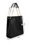Women's Genuine Leather Black Handbag - 2