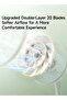 16 Inch Stand Fan, Floor Fan 60W with 3 Mode/Speed, 7 Leaf Blade, 4 Adjustable Height & Tilt - FD13W- White - 3