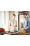 CB631D Giant Plancha Grill 12 People, XXL Grill Surface, Non-Stick Coating, Adjustable Thermostat, Oil-free, Healthy Cooking, Easy to Clean, 2300 W, Stainless Steel - 7
