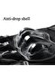 Protected Short Motorcycle Gloves Compliant with the Law Fingerless Gloves Black Cr - 7