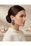 Blue Shuttle Stone Earrings - 4