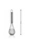 Metal Spiral Whisk – Kitchen Whisk with Ergonomic Handle for Eggs, Cream, Sauce, and Dough Mixing - 6