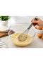 Metal Spiral Whisk – Kitchen Whisk with Ergonomic Handle for Eggs, Cream, Sauce, and Dough Mixing - 3
