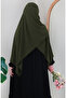 Medina Silk Shawl Large Size 70X220 - Khaki - 2