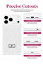 CREATIVE Luxury Sparkling Crystal Rhinestone Protective Phone Case Cover for Apple iPhone 17 Pro Max – White - 6