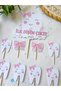 My Tooth Came Out Cake Set Baby Girl Cake Toothpick-My Tooth Wheat Cupcake Toothpick-My Tooth Came Out Toothpick Cake Decoration - 5