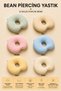 Bean Piercing Pillow with Neck Support for Side Sleepers, 100% Cotton Poplin - 9