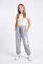 3 İplik Girl's 3-Piece Printed Double Pocket Sweatpants - 3