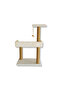 82 cm White Cat Scratching Post with Terrace - 8