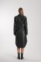 Women's Leather Skirt-Jacket Set - 3