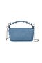 Blue Denim Staple Detailed Chain Strap Women's Shoulder & Crossbody Bag Zb003 - 3