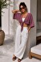Muslin Lace Short Tie-Up Bolero My2786 - 2