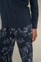 Women's You Look Amazing Today Cream Long Sleeve Pajama Set Pc9257-S-V2 - 6