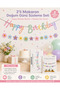 Macaron Colors 2-Piece Happy Birthday Daisy Set - 2