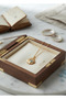 316L Steel Chain Gold Color Shell Model Necklace - 4