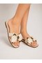 Milen Women's Soft Fluffy Sole Imported Bow Detailed Daily Dowry Bundle, Outdoor and Indoor Slippers - 2