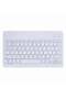 Wireless Keyboard and Mouse Combo Bluetooth Keyboard Mouse Set with Rechargeable Battery White - 2