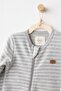 Thick Thessaloniki Romper Jumpsuit Gray - 3