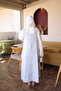 Ice Blue Strapless Gilet Dress - 5