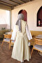 Olive Zippered Vest Skirt Set - 5