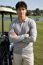 Men's Molded Knitted Urban Gray Sweater - 4