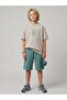 Boy's Back Printed Oversize Design T-Shirt