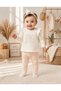 Nature Embroidered Baby Girl 2-Piece Set Cotton Seasonal Ruffle Top and Leggings 0-12 Months - 3