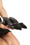 Slippers with Open Back and Pointed Toe, 5cm Coated Heels, New Season - 4