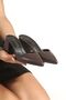 Slippers with Open Back and Pointed Toe, 5cm Coated Heels, New Season - 4