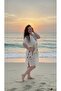 Cotton Bohemian Patterned Muslin Cotton Pareo Beach Dress Kimono – Standard Size