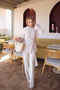 Stone Self-Belted Modal Shirt - 3