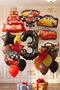 Cars Themed Cars Lightning Mcqueen Concept 3 Year Old Balloon Set 20 Pieces Full Set - Cars Mater Balloon & Cars Cruz Ramirez Balloon Birthday Set