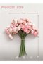 18 Pieces Ranunculus Artificial Flower, Faux Silk Mini Ranunculus Flowers for DIY Bouquet, Bulk Fake Wedding Filler Flowers for Centerpieces Arrangements Bridal Shower Decorations, Dusty Ro - 4