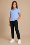 Children's Unisex 2-Pack Polo Collar Short Sleeve School T-Shirt 100% Cotton 2-14 Years - 3