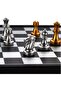 Large Size Foldable Universal Chess Board and Pieces Set Suitable for Checkers Portable Travel Board Competitive Game - 5